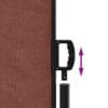 Retractable Side Awning 180x300 cm Brown