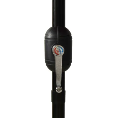Garden Parasol, 3-Tier, Aluminium Pole, 3m, Green