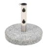Parasol Base Granite Round 20 kg Grey