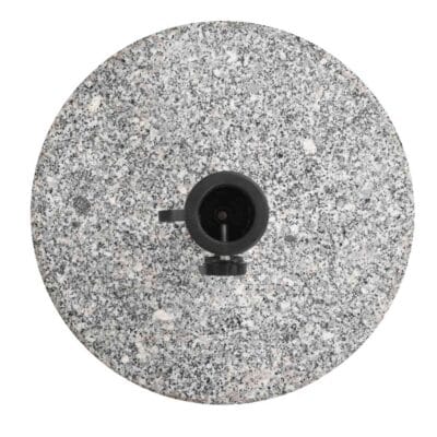 Parasol Base Granite Round 20 kg Grey