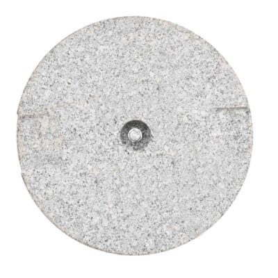 Parasol Base Granite Round 20 kg Grey